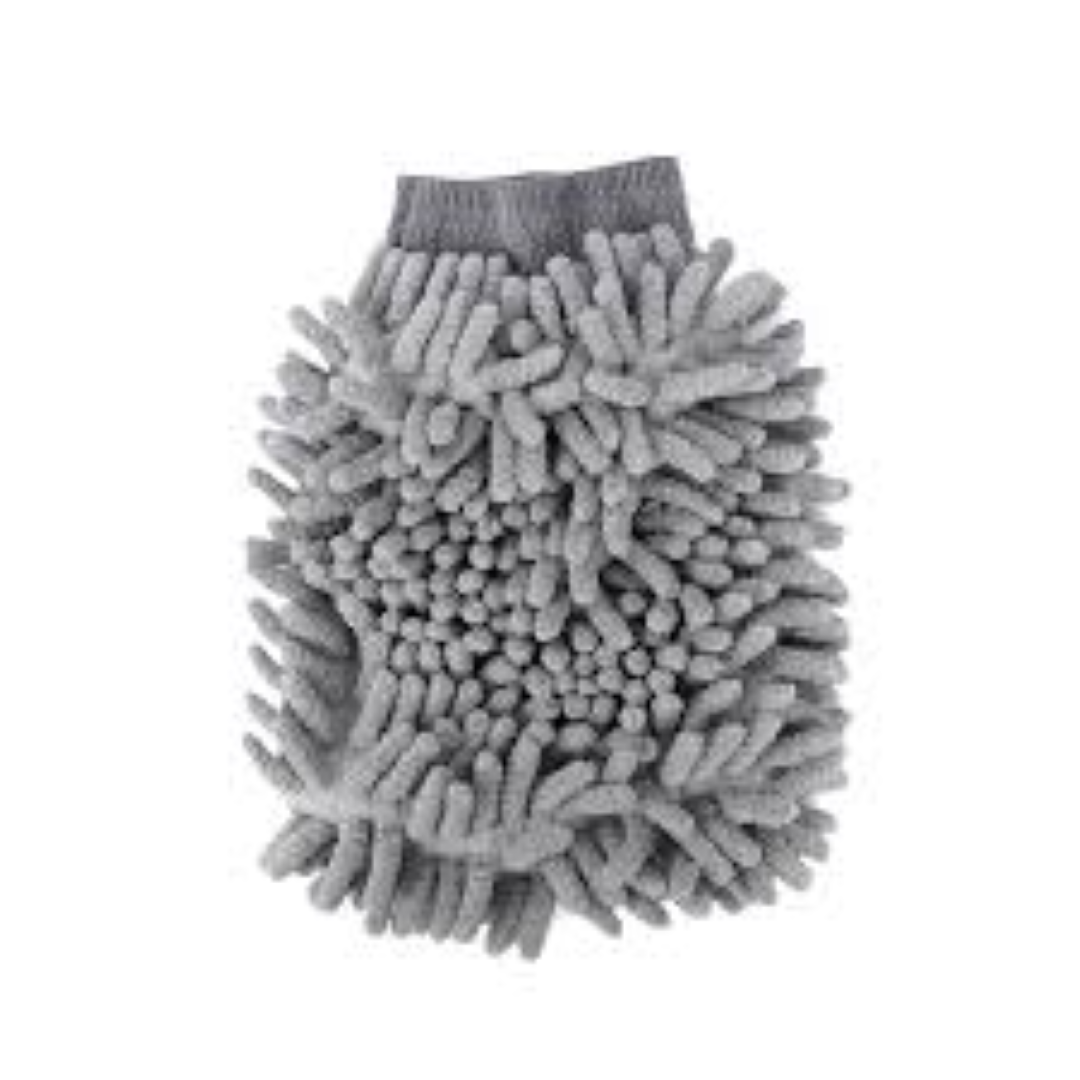 CARSUN ONE SIDED CHENILLE GLOVE - C2672